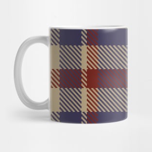 Modern tartan plaid pattern design Mug